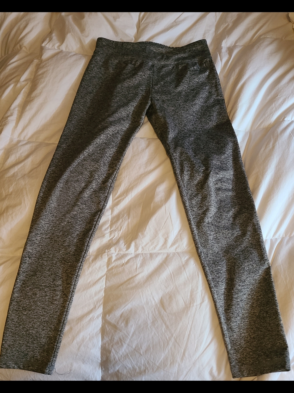 Justice Heather Gray Performance Leggings